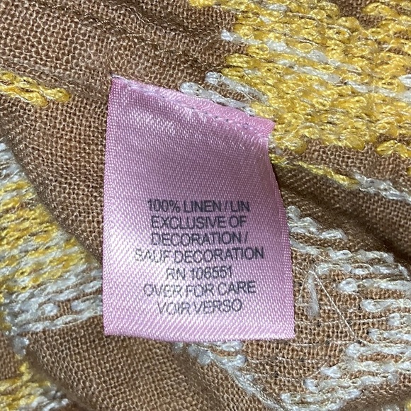 107 Calypso St Barth Linen Beaded Tunic Top - Picture 10 of 16